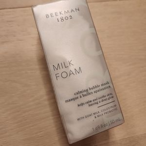 Beekman 1802 Milk Foam Calming Bubble Mask BNIB